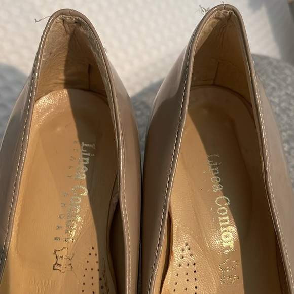Linea Comfort, Italy, size 40 (9 US) beige heels - Picture 4 of 6